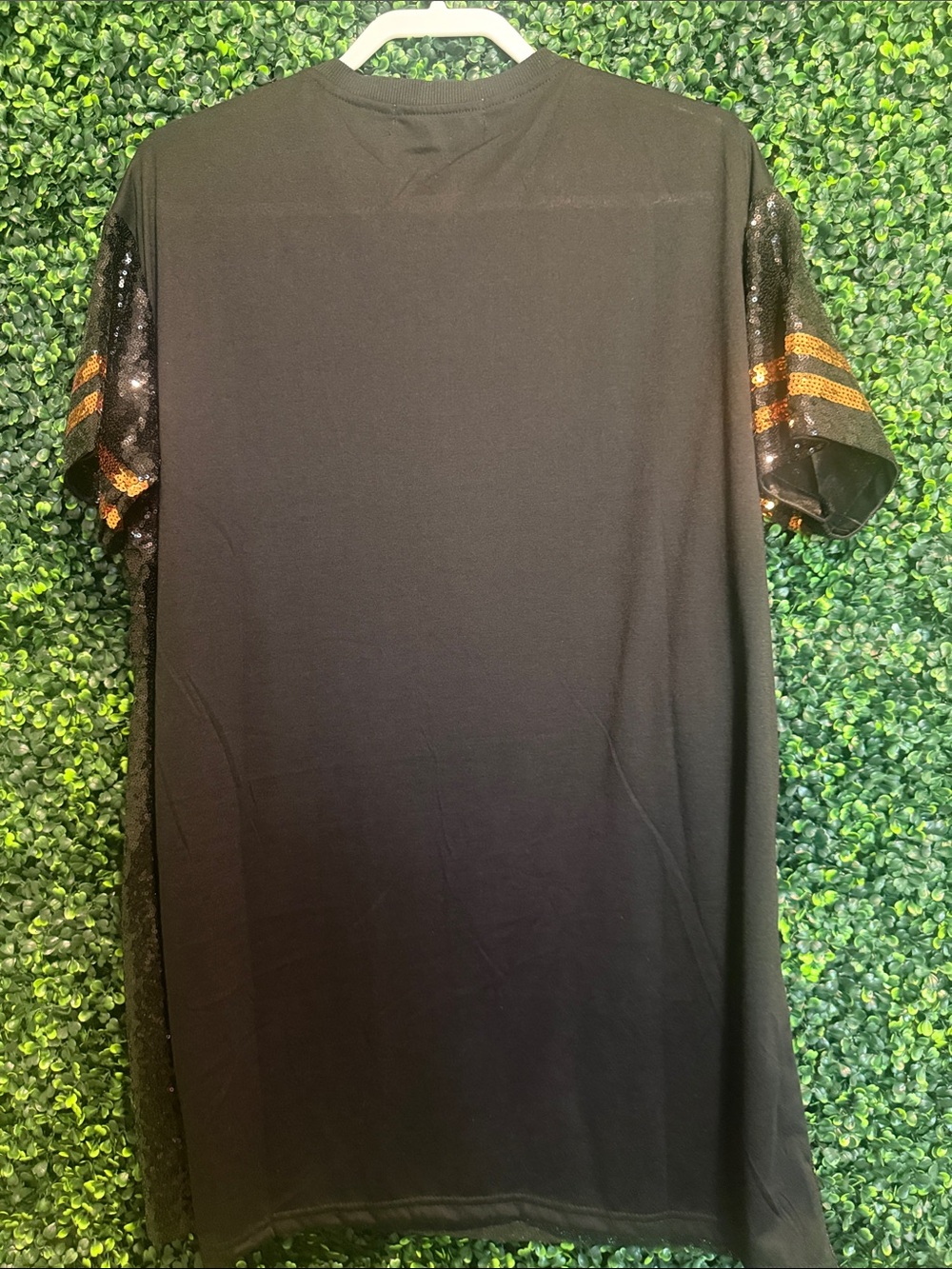 Simply Southern Sequined Football Top/Tunic - Picture 3 of 4